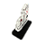 Mini Totem Coração 71x74mm Acrilico Retroverso Base 6mm Adesivo Fibra Preta - Imagem 1