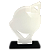 Troféu 111x155mm Acrilico Retroverso Base 6mm Fibra Preta - Imagem 2