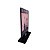 Placa 10x15cm Acrilico Retroverso Base 6mm Fibra Preta - Imagem 2