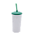 Copo Twister BRANCO Com Tampa e Canudo - Imagem 6