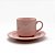 Xícara 180ml Rosa Claro Com Pires - Nacional Sublime - Imagem 3