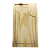 Tábua Madeira para Gravação a Laser 23x43cm - Imagem 1
