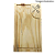 Tábua Madeira para Gravação a Laser 23x43cm - Imagem 2