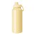Garrafa Squeeze 900ml Térmica Com Tampa Emborrachada - Amarelo Claro - Imagem 1