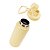 Garrafa Squeeze 900ml Térmica Com Tampa Emborrachada - Amarelo Claro - Imagem 2