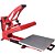 Prensa Térmica Plana 38×38 Com Gaveta - Mecolour - Imagem 1