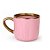 Caneca Imperial Borda e Alça Ouro - Rosa 400ml - Imagem 1