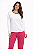 Pijama Longo Feminino Branco/Rosa - Imagem 2