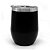 Copo Cuia Térmico 350ml Inox Parede Dupla - Preto - Imagem 1