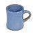 Caneca de Cerâmica Rústica Elemental Azul - 360ml - Imagem 1