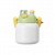 Copo Inox Térmico BABY POP C/ Tampa - VERDE C/ AMARELA - Imagem 1