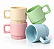 Caneca Empilhável P/ Sublimação com Alça Quadrada - Rosa - Imagem 2