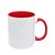 Caneca Alça e Interior Vermelha - Imagem 1
