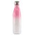 Garrafa Térmica Bicolor Rosa com Parede Dupla - 500ml - Imagem 1