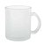 Caneca de Vidro Jateado para Sublimação - 325ml - Imagem 1