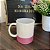 Caneca Faixa de Glitter Rosa 325ml - Imagem 4