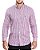 Camisa Ralph Lauren Social masculina Custom Fit Purple Quad - não alterar - Imagem 1