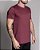 Camiseta masculina Ralph Lauren Custom Fit Basica Mescla Vermelho - Imagem 2
