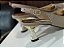 SCARPIN ZAD  SALTO OURO TAUPE - Imagem 3