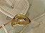 FLATFORM FEMININA ZAD COR OFF EM CROCO COM DETALHE DOURADO - Imagem 2