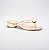 Tamanco Feminino Bloquinho Offline Ouro Light - Imagem 1
