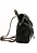 Mochila Feminina Chenson Trend Fashion Glow Detalhes Dourados Cor Preta - Imagem 2