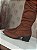 Bota Western Slouchy Cano Longo Camurça Caramelo - Imagem 2