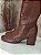 Bota Feminina Cano longo Salto Bloco 6 Cm Offline - Imagem 3