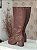Bota Feminina Cano longo Salto Bloco 6 Cm Offline - Imagem 6