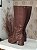 Bota Feminina Cano longo Salto Bloco 6 Cm Offline - Imagem 7