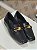 Sapato Mocassim Feminino Detalhes Em Laço Cor Preto - Imagem 1