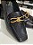 Sapato Mocassim Feminino Detalhes Em Laço Cor Preto - Imagem 3