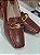 Sapato Mocassim Feminino Detalhes Em Laço Cor Whisky - Imagem 3