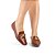 Sapato Mocassim Feminino Detalhes Em Laço Cor Whisky - Imagem 5