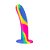 Dildo com Ventosa Go Play Rainbow - 17,4 cm x 3,5 cm - Imagem 2