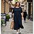 VESTIDO PLUS SIZE AZUL MARINHO G2 - Imagem 1