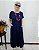 VESTIDO PLUS SIZE AZUL MARINHO G2 - Imagem 2