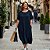 - Vestido Plus Size azul marinho G3 - Imagem 2