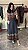 Vestido Midi com estampa localizada- Tamanho G - Imagem 2