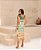 Vestido Midi estampa manual em Viscolycra – Estilo, Conforto e Frescor Tamanho GG - Imagem 2