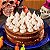Torta Doce de Halloween - Torta Boo - Imagem 1