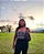 Cropped crochê preto e branco - Imagem 2