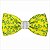 Gravata Borboleta Kids Arts Amarela - Imagem 2