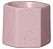 Kit Mini Vasinhos Geométricos Cerâmica Granilite Rosa - Imagem 7