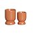 Dupla De Cachepots Terracota - Imagem 2