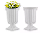 2 Vasos Grego, Taça Romana, Floreira De Plástico, Vaso Par - Imagem 5