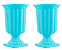 2 Vasos Grego, Taça Romana, Floreira De Plástico, Vaso Par - Imagem 10