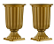 2 Vasos Grego, Taça Romana, Floreira De Plástico, Vaso Par - Imagem 12