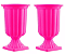 2 Vasos Grego, Taça Romana, Floreira De Plástico, Vaso Par - Imagem 14