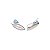 Brinco Earcuff Madre e topázio - Imagem 1
